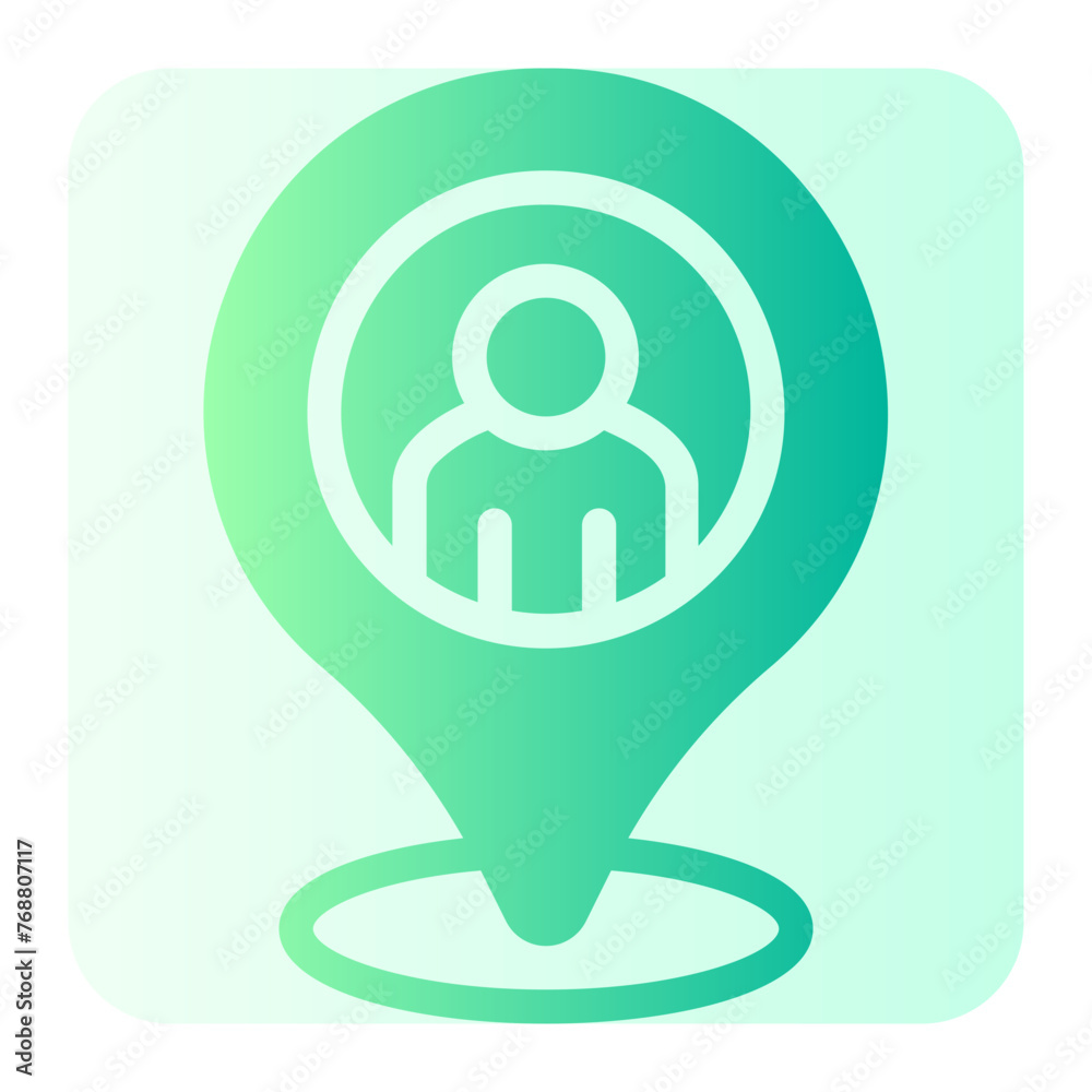 my location gradient icon my location gradient icon