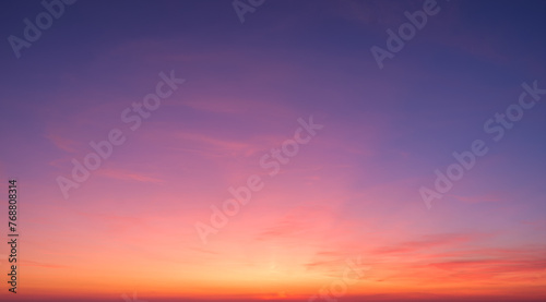 Beautiful dramatic scenic after sunset sky background after sunset © Dmitry Rukhlenko
