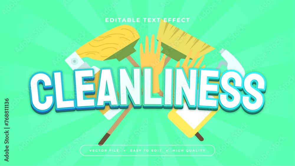 Green yellow and white cleanliness 3d editable text effect - font style Green yellow and white cleanliness 3d editable text effect - font style