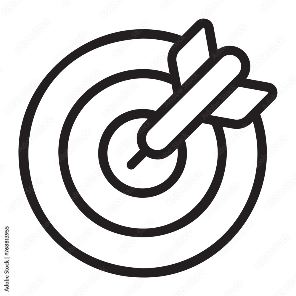 target line icon target line icon