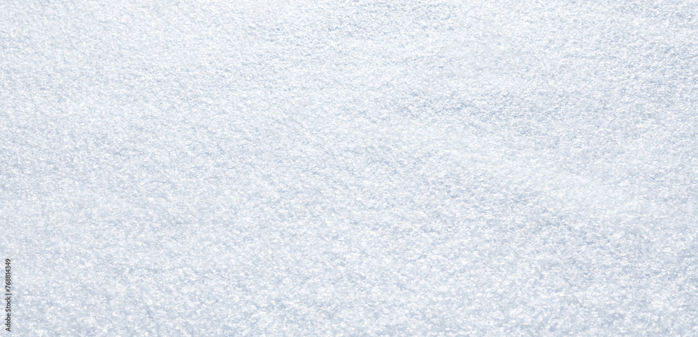 Fototapeta premium Pure snow background. Winter texture. Soft focus.