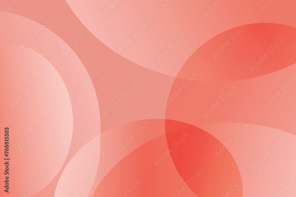 Trendy abstract minimal geometric blurred background. Smooth vector illustration for template, posters, card, banner. Pink elements with fluid dynamic gradient