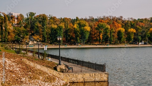 Fototapeta Naklejka Na Ścianę i Meble -  Republic of Moldova, Chisinau city, autumn