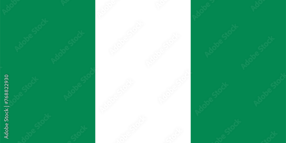 National Flag of Nigeria, Nigeria sign, Nigeria Flag