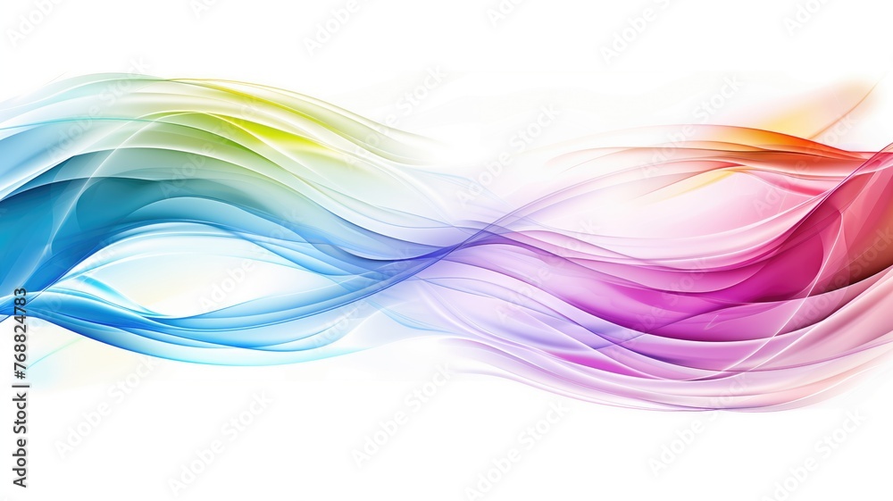 Vibrant abstract wave design with flowing colors Vibrant abstract wave design with flowing colors
