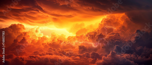Amazing lightning storm in orange light and dark clouds on sky --ar 7:3 --style raw Job ID: 8e033237-3569-4724-ae6d-3085fcb594d8