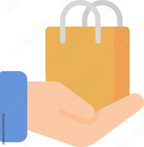 Shopping bag icon