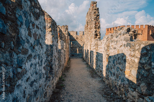 Fortress ruins of the histo...