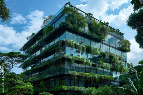 innovative world of sustainable green building, where eco-friendly principles are seamlessly integrated into every aspect of design and construction