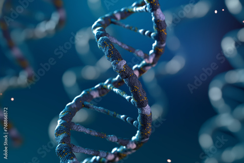 Structure schématique d'une molécule d'ADN photo