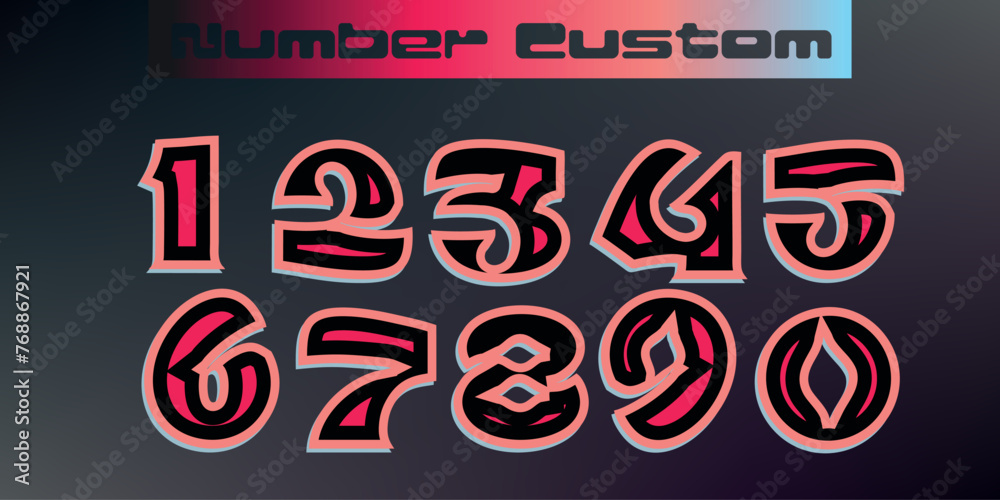 set numbers, custom with a variety of the latest models 32