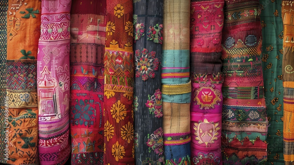 Bohemian Bright Textiles middle space, border frame with Moroccan Bazaar theme, ideal for vibrant home decor product displays Bohemian Bright Textiles middle space, border frame with Moroccan Bazaar theme, ideal for vibrant home decor product displays