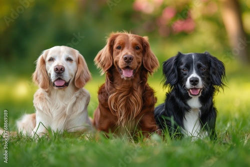 Group of dogs © Yelena