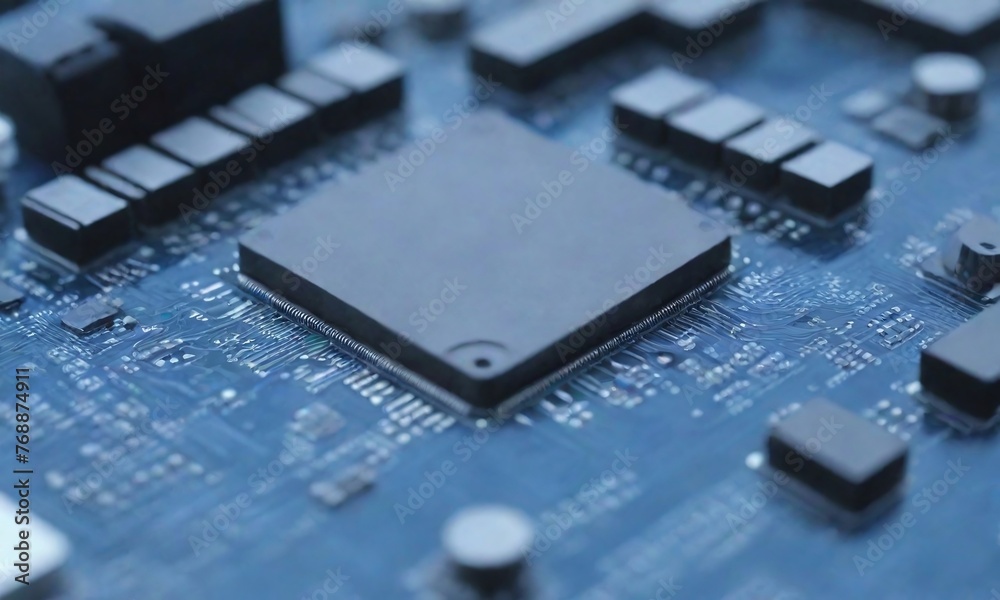 Futuristic technology background with circuit board Futuristic technology background with circuit board