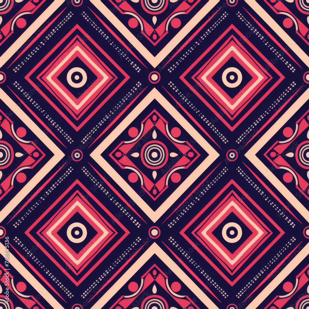 Elegant geometric pattern with a combination of purple and pink hues, ideal for stylish backgrounds. Elegant geometric pattern with a combination of purple and pink hues, ideal for stylish backgrounds.