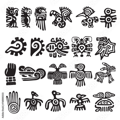 Mayan Animal Symbols