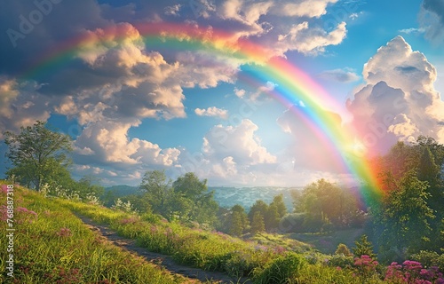 Nature and the Rainbow, © tongpatong