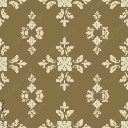 Ethnic motif. Ikat geometric folklore background. all over seamless pattern digital print design