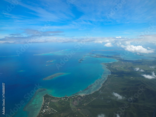 lagoon of New Caledonia in the south Pacific, French overseas territory