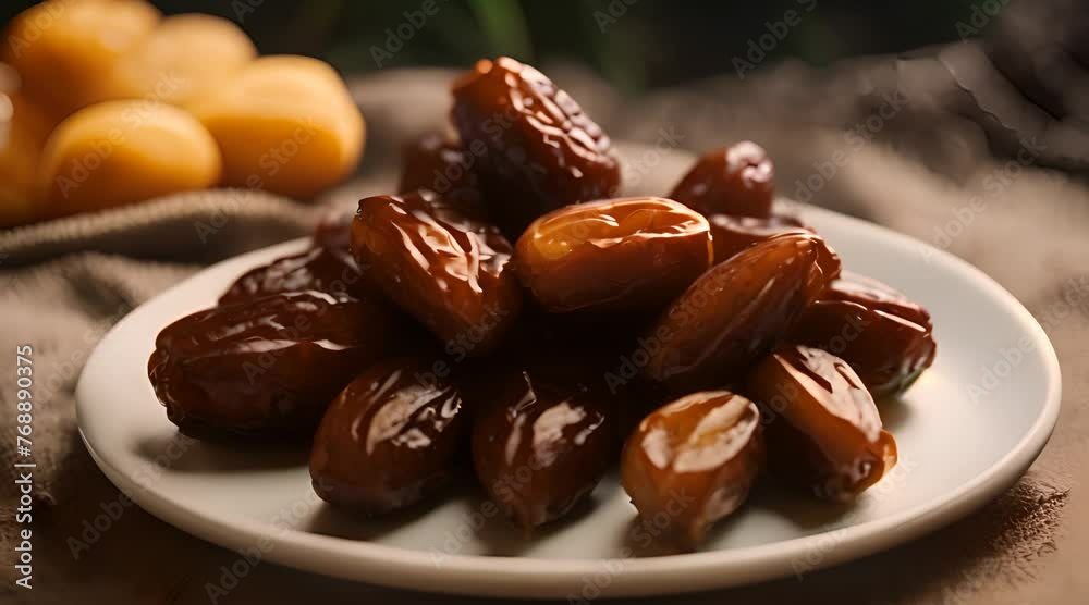 Succulent Dates and Soft-Focused Apricots Succulent Dates and Soft-Focused Apricots