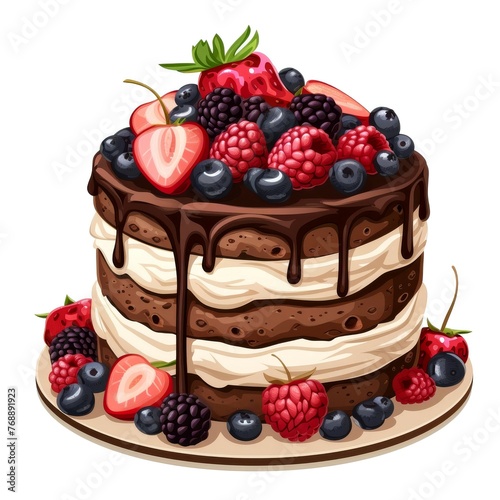Decadent Chocolate Berry Bliss