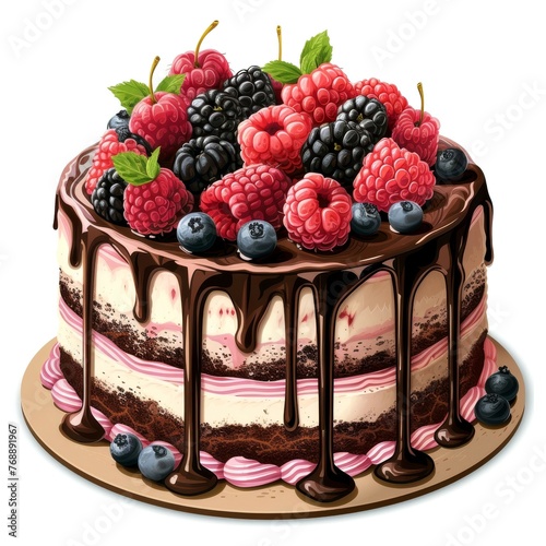 Berry Bliss Chocolate Delight