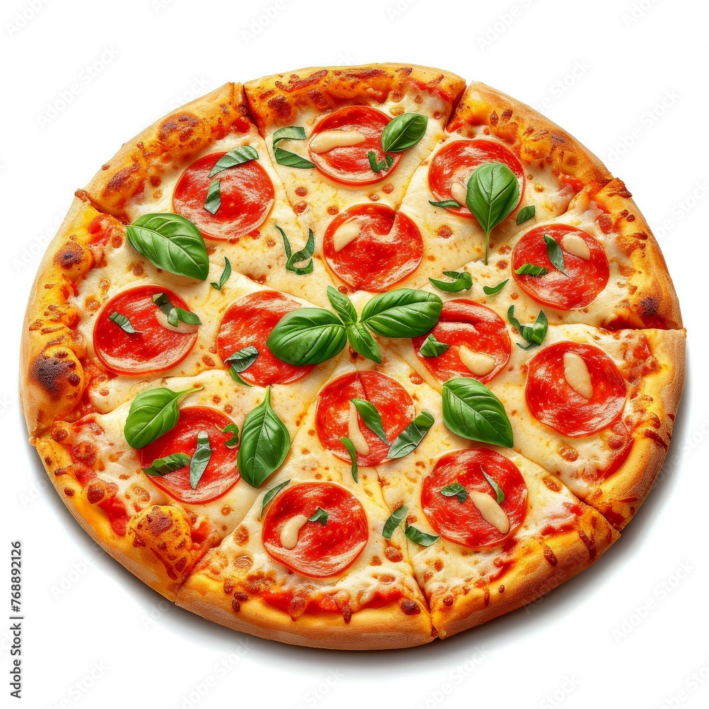 Mozzarella Mirage: The Tomato Basil Pizza Dream Mozzarella Mirage: The Tomato Basil Pizza Dream