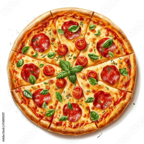 A Delicious Masterpiece: Pizza Perfection