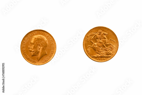 coin, gold, metal, means of payment, finance, round, spain, vint © Piotr