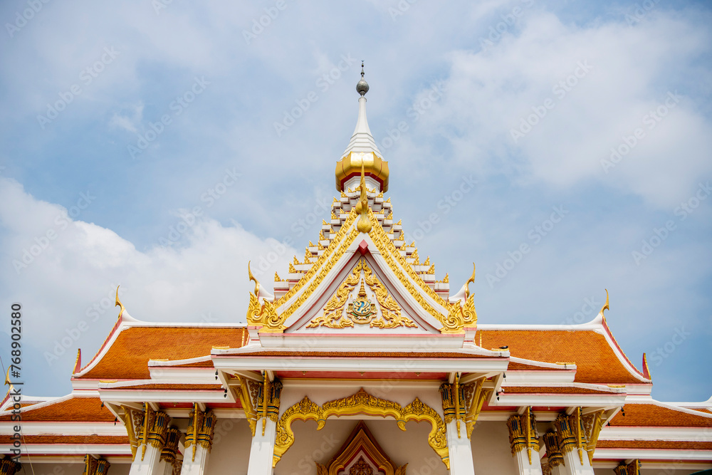 Naklejka premium THAILAND NAKHON PATHOM WAT THAMMASALA