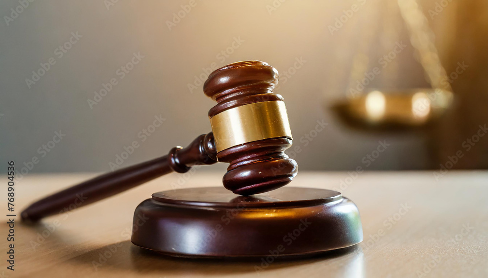 Close-up of law gavel. Symbolizing clarity in legal system. Close-up of law gavel. Symbolizing clarity in legal system.