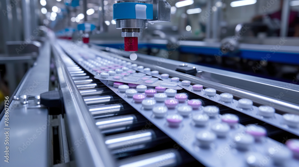 Sealing Process: Pills Prepared for Distribution Sealing Process: Pills Prepared for Distribution