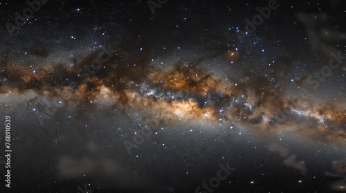 Amazing view of the Milky Way galaxy from the southern hemisphere