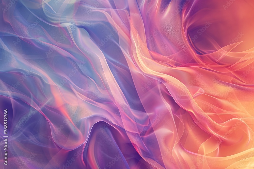 Obraz premium Feedback loops,Digital abstract art,professional color grading,soft shadowns, no contrast, no people, clean sharp,clean sharp focus