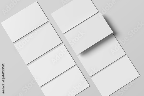  Blank Slides Presentation Website Mockup 