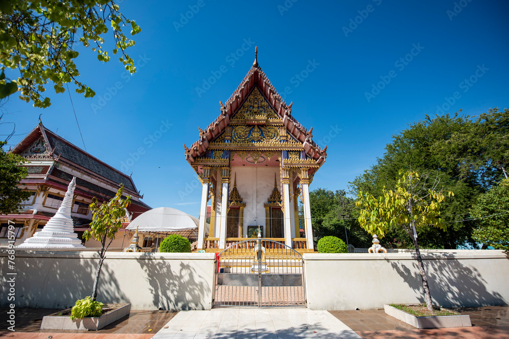Naklejka premium THAILAND SAMUT PRAKAN WAT KLANG