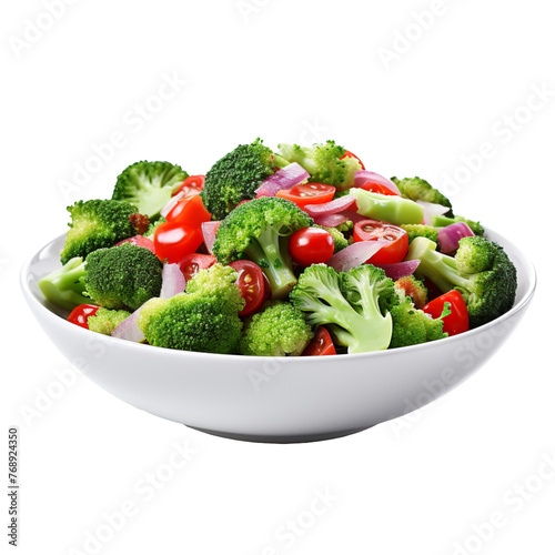 Broccoli Salad isolated on transparent background