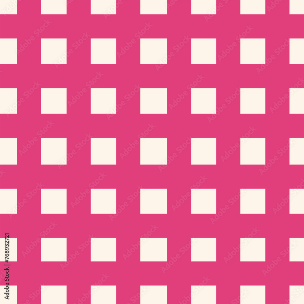 Pink and cream checkered pattern. Great for wallpaper, backgrounds, packaging, fabric, scrapbook Pink and cream checkered pattern. Great for wallpaper, backgrounds, packaging, fabric, scrapbook