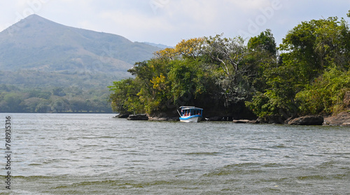 Tourists Boating on Lake Catemaco Veracruz photo