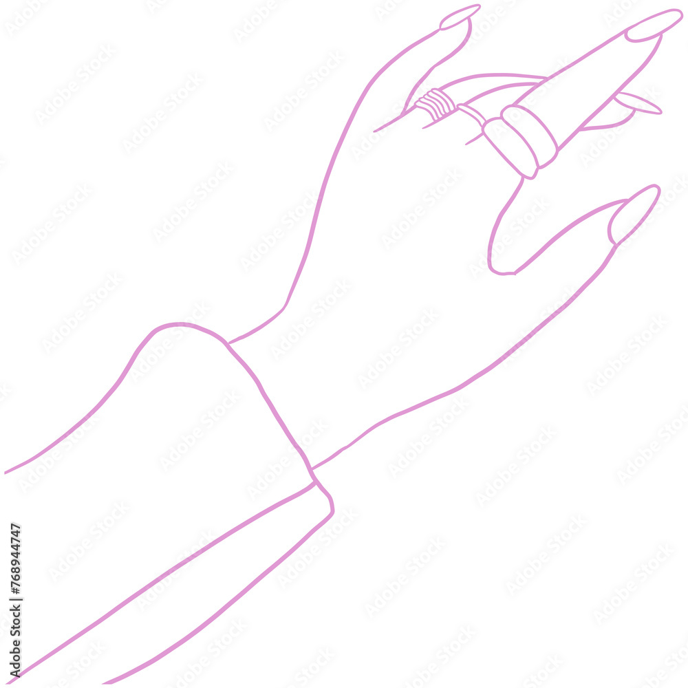 Beautiful Woman's Hand And Nails Beautiful Woman's Hand And Nails