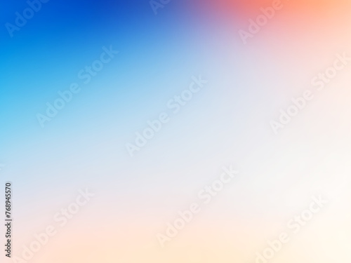 White blue, orange blurred gradient on dark grainy background