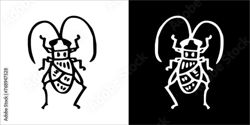 Illustration vector graphics of Buggys icon