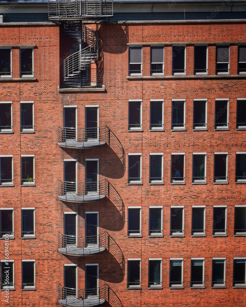 Obraz premium building facade front view - architecture exterior