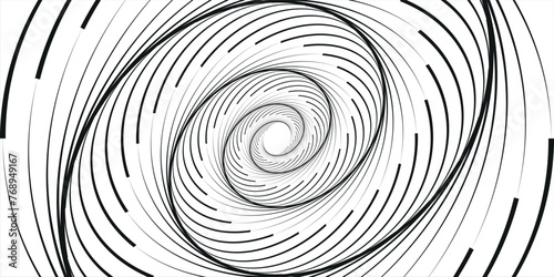Hypnotic spiral background.Optical illusion style design. Vector eps10
