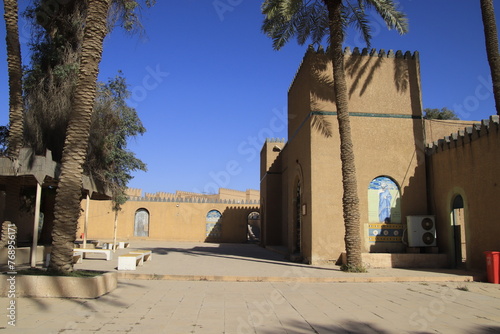 Foto nebuchadnezzar museum in babylon antiquities in iraq