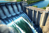 Dams and Hydroelectric facilities used in electricity generation