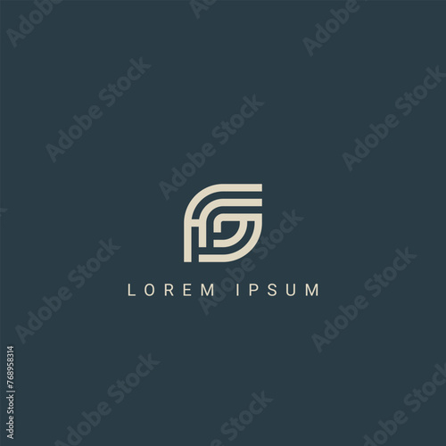 Minimal creative initial based HM logo and MH logo. Letter HM MH creative elegant monogram white color on black background