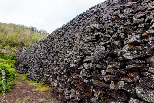 Muro de las lágrimas, antigua carcel de Galápagos, Ecuador