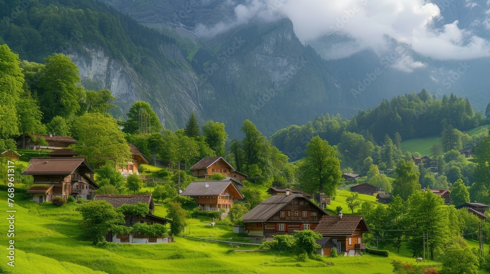 Majestic Alpine Haven: A Glimpse of Kitan Swiss Village
