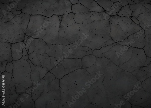 Grunge metal wall texture background, suitable for Halloween theme background, old cracks in cement, dusty old film effect texture, horror concrete imitation facade wall, generative AI 